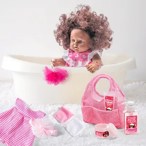 Renacer Munecas Reborn Poupee Noire, Boneca Negra Poupee Reborn Muneca Negra Bebe Reborn, Boneca Reborn Poupee Africaine Afro - Product Image 1