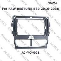 Autoradio Android 9 pouces avec amplificateur et garantie pour FAW BESTUNE B30 2016-2018, cadre stéréo tactile ABS avec aide au recul