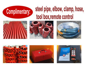 Bombas de Concreto Montadas en Camión, Nuevas, de Alta Calidad, Impulsadas por Diésel, con Productividad de 35m/h y Alcance Horizontal de 300m para Construcción - Product Image 5
