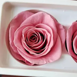Wholesale 6-7cm flowers save real nature Rose head flower decoration home shopping mall store, etc.