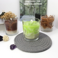 2026 A07 Großhandel Kaffee-Gelee-Wachs Matcha Latte Nischen-Duftkerzen Geschenke für Heimdekorationen