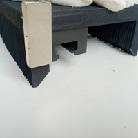 Housse de protection CNC en accordéon, housse de soufflet de protection contre la poussière