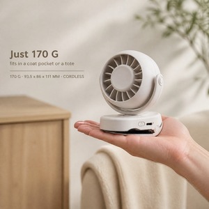 Mini Ventilador de Clip Bodyfree, Recargable por USB, Rotación de 180/330 Grados, Motor Silencioso sin Escobillas, para Cochecito, Escritorio, Tienda de Campaña, Venta al Por Mayor - Product Image 2