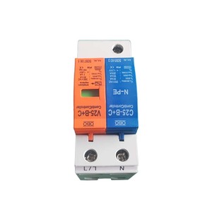 Protección contra rayos rayo <span class=keywords><strong>Strike</strong></span> 1P 2P 50kA + C 1/2 V T1 + T2 1/2 - Product Image 1