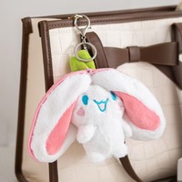 Llavero de Peluche de Conejo con Transformación Creativa de Piña, Sorpresa Reversible