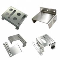 Pièces en tôle d'aluminium 6061 et d'acier inoxydable OEM, estampage et pliage, prototype rapide, tolérance de 0,1 mm