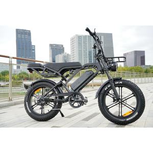 Zerogo จักรยานเสือภูเขาระบบไฟฟ้า V8 fatbike ระบบกันสะเทือนเต็มรูปแบบ V20 fatbike ไฟฟ้าโปร Momo คลังสินค้าในต่างประเทศ - Product Image 3