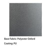 Tissu Oxford en polyester 600Dx600D FDY 13Tx13T pour barrière de voiture pour chien, tissu de couverture pour hamac de voiture, tissu de couverture pour accoudoir de console