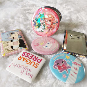 Insigne d'épingle ronde d'anime en fer blanc de dessin animé de haute qualité personnalisé bon marché d'usine de la Chine - Product Image 5