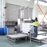 GSS Smart IBC Remplisseuse semi-automatique pour liquide chimique cyclopentane N-pentane acétate de méthyle méthanol