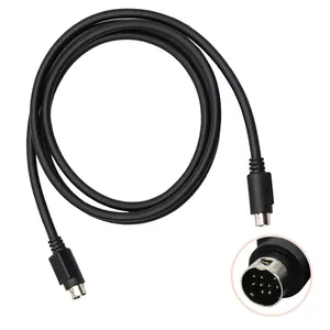 Oem Mini Din 34 5 6 7 8 910ピン4p5ピン6ピン8ピン9ピンプラグコネクタミディ電源延長オスメスミニDINケーブル