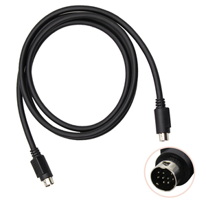 Din Câble MIDI 8 Broches Vers 3,5 Mm, Fil PVC Plug And Play 9,8 Pieds 8 Broches Din Mâle Plug Vers 3,5 Mm Mâle Adaptateur Pour Équipement Sonore 9.8 Pieds