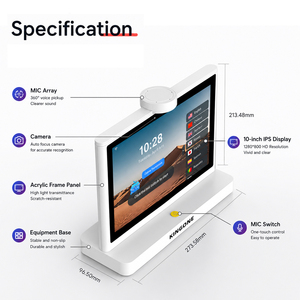 <span class=keywords><strong>Traductor</strong></span> <span class=keywords><strong>de</strong></span> Escritorio con Doble Pantalla y IA para Hoteles, Reconocimiento <span class=keywords><strong>de</strong></span> <span class=keywords><strong>Voz</strong></span> por WiFi y Traducción Cara a Cara - Product Image 5