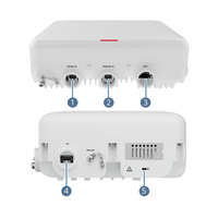 AirEngine 6776I-X6ETH Wi-Fi 7 2 + 2 + 4 tres radios, antena omnidireccional incorporada Punto de acceso inalámbrico para exteriores