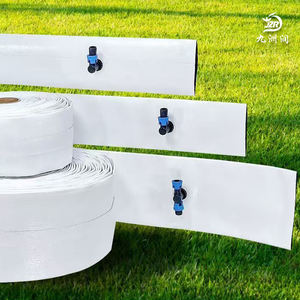 خرطوم بلاستيكي منسوج من البولي إيثيلين مقاوم للتآكل مع فتحة مسبقة الصنع لتصريف المياه الآلي لري الحدائق - Product Image 1