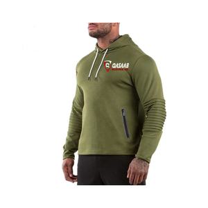 Sudadera con capucha de felpa de algodón extragrande de felpa francesa para hombre, diseño con cremallera y logotipo personalizado, moda otoño-invierno 2026, venta al por mayor - Product Image 5