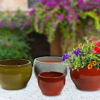 Clay Pots Factory Price Wholesale Presents Plant Clay Terracotta Pots Vietnamese Ceramic Planters Pottery