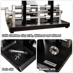 Soporte de Centrado de Ruedas de Bicicleta LEBYCLE con Indicador de Dial, Calibrador de Llantas para Ruedas de 12-29 Pulgadas y 700C - Product Image 6