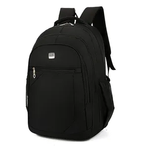 Mochila informal de viaje para hombre, morral escolar con logotipo personalizado, venta al por mayor