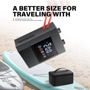 משאבת אוויר syp משאבת אוויר syp 20psi בלחץ גבוה חכם נטענת סוללה נטענת חשמלית עם 6 שסתומים - Product Image 5