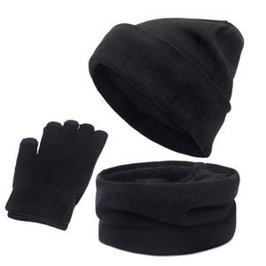 Ensemble 3 pièces bonnet, cache-cou et gants tactiles pour homme et femme – Vente en gros - Product Image 4