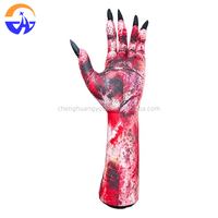Modèle gonflable personnalisé de palmier pour Halloween, thème horreur, accessoires de décoration publicitaire pour événements avec souffleur, en tissu Oxford