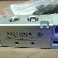 Vanne solénoïde pneumatique haute performance 52000005 à commande pneumatique, mini-vanne à bobine pour usage industriel