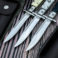 Couteau de poche AKC de style russe, lame 440C, couteau pliant pour le camping en plein air, multi-outils EDC, couteau de survie pour la chasse, logo personnalisé