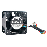 Ventilateur de refroidissement LED RGB haute vitesse QZH 60 mm 1,8 W 9G0612P1G031 DC12V 1,54A 4 broches double roulement à billes 65CFM 11800RPM pour serveur PC 100000