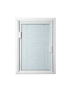 ม่านบังตาแบบเวเนเชียนกันน้ำสำหรับห้องน้ำ  วัสดุอะลูมิเนียมอัลลอยด์  ควบคุมด้วยแม่เหล็ก  กระจกเดี่ยว  ติดตั้งภายในหน้าต่าง  แบบม่านกลวง - Product Image 6