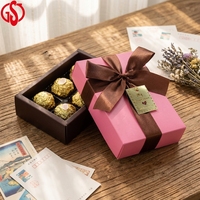 Boîte de bonbons en vrac, boîte de chocolat, emballage de confiserie, boîte en carton OEM avec plateau en papier