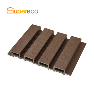 Ngoài trời phân vùng WPC bảng tường ốp rãnh trang trí bên ngoài WPC <span class=keywords><strong>Panel</strong></span> tường - Product Image 4