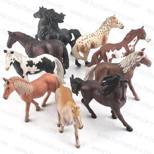 <span class=keywords><strong>Cheval</strong></span> <span class=keywords><strong>club</strong></span> Vente en gros PVC solide Simulation Statue Modèle Animal Jouets Figure Figurines <span class=keywords><strong>Cheval</strong></span> Jouets - Product Image 2