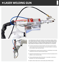 Roboter-Sechsachsen-Automatische Schweißmaschine Tragbares Laserschweißgerät für Metall- und Stahlverarbeitung