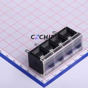 KF78H-13.0-4P Barrier Terminal Block Through hole Component (THT),P=13mm Connector With Cover Plate 13mm 1x4P Straight Pin - Product Image 1