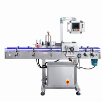 Machine d'étiquetage automatique de bouteilles YIMUPACK avec imprimante laser, étiqueteuse et machine de codage de date