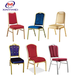 Sillas Doradas para Bodas y Eventos, Sillas de Aluminio para Eventos, Sillas de Tela para Comedor y Banquetes, para Uso en Restaurantes, Hoteles y Salones - Product Image 4