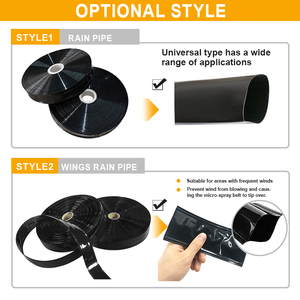 <span class=keywords><strong>Tuyau</strong></span> <span class=keywords><strong>de</strong></span> pulvérisation laser avec trous percés au laser, diamètre 25 mm, matériau plastique, largeur <span class=keywords><strong>de</strong></span> pulvérisation 4 m, pour système d'irrigation <span class=keywords><strong>de</strong></span> jardin, <span class=keywords><strong>de</strong></span> ferme et <span class=keywords><strong>de</strong></span> pelouse - Product Image 3