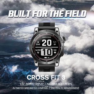 DF NE CrossFit3 CROSS Fit 3สร้างขึ้นสำหรับสนามกลางแจ้งกีฬาผู้ชาย Ai นาฬิกาอัจฉริยะโหมดกีฬากลางแจ้งในร่ม altimieter - Product Image 6