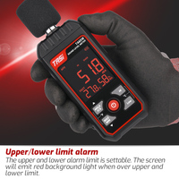 Sonometre numérique professionnel de qualité industrielle TASI TA651B 30~130dB avec affichage LCD, mesure de la température ambiante, précision de 0,1dB