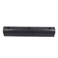 Butoir en caoutchouc personnalisé pour quai de chargement, 100% caoutchouc vierge noir, 90 cm x 15 cm, pour garde-corps ou pylon de quai de chargement