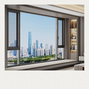 As2047 cửa sổ Sash nhôm tiêu chuẩn Úc cửa sổ kính hai lớp cửa sổ chuỗi cửa sổ CuộN cửa sổ mái hiên lớn với màn hình - Product Image 2