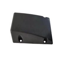 Boîtiers d'instruments pour équipements de contrôle industriel en plastique moulé par injection noir mat, certifiés ISO9001, taille personnalisée