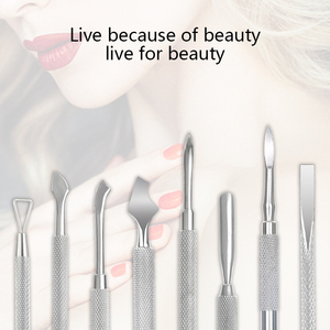 Outils professionnels pour les ongles en acier inoxydable, outil de manucure, pousse-cuticules, pousse-ongles - Product Image 4