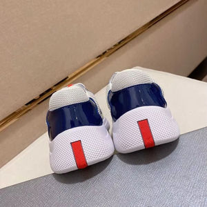 Chaussures en maille respirantes de haute qualité pour hommes, style rétro, tendance mode, pour toutes les saisons - Chaussures de luxe de créateur American Cup pour le printemps - Product Image 4