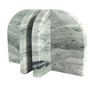 Bookens en marbre vert de luxe personnalisés - Product Image 1