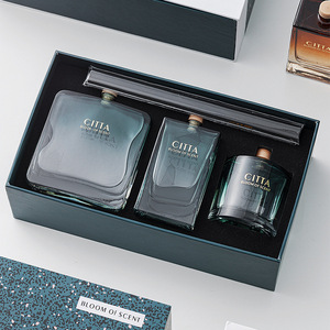 Oem khách sạn sang trọng tùy chỉnh sậy khuếch tán dầu hương thơm sợi mây dính chai thủy tinh silica Stopper sậy khuếch tán Bộ - Product Image 3