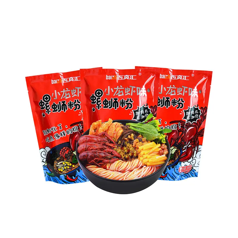 للبيع بالجملة ، معكرونة حلزونية بنكهة سمكة الزحف ، من Guangxi ، منتج أصلي ، Liuzhou ، معكرونة أرز ، معدة بكيس ، مجموعة شراء عنبر