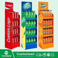 Support d'affichage au sol en carton de haute qualité pour la vente au détail, prototypage rapide, personnalisé, support d'affichage en papier ondulé pop-up