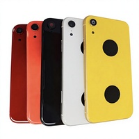 Coque arrière de remplacement originale XR en verre avec cadre en alliage d'aluminium, design barre, 100 % compatible, vente en gros